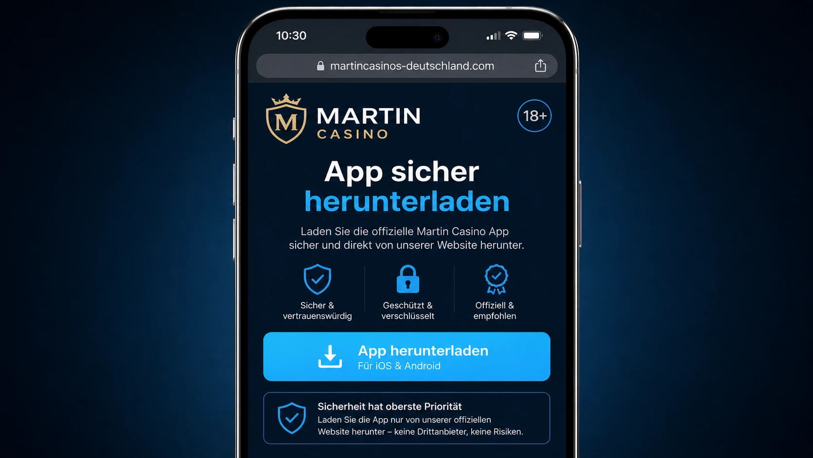 App sicher herunterladen