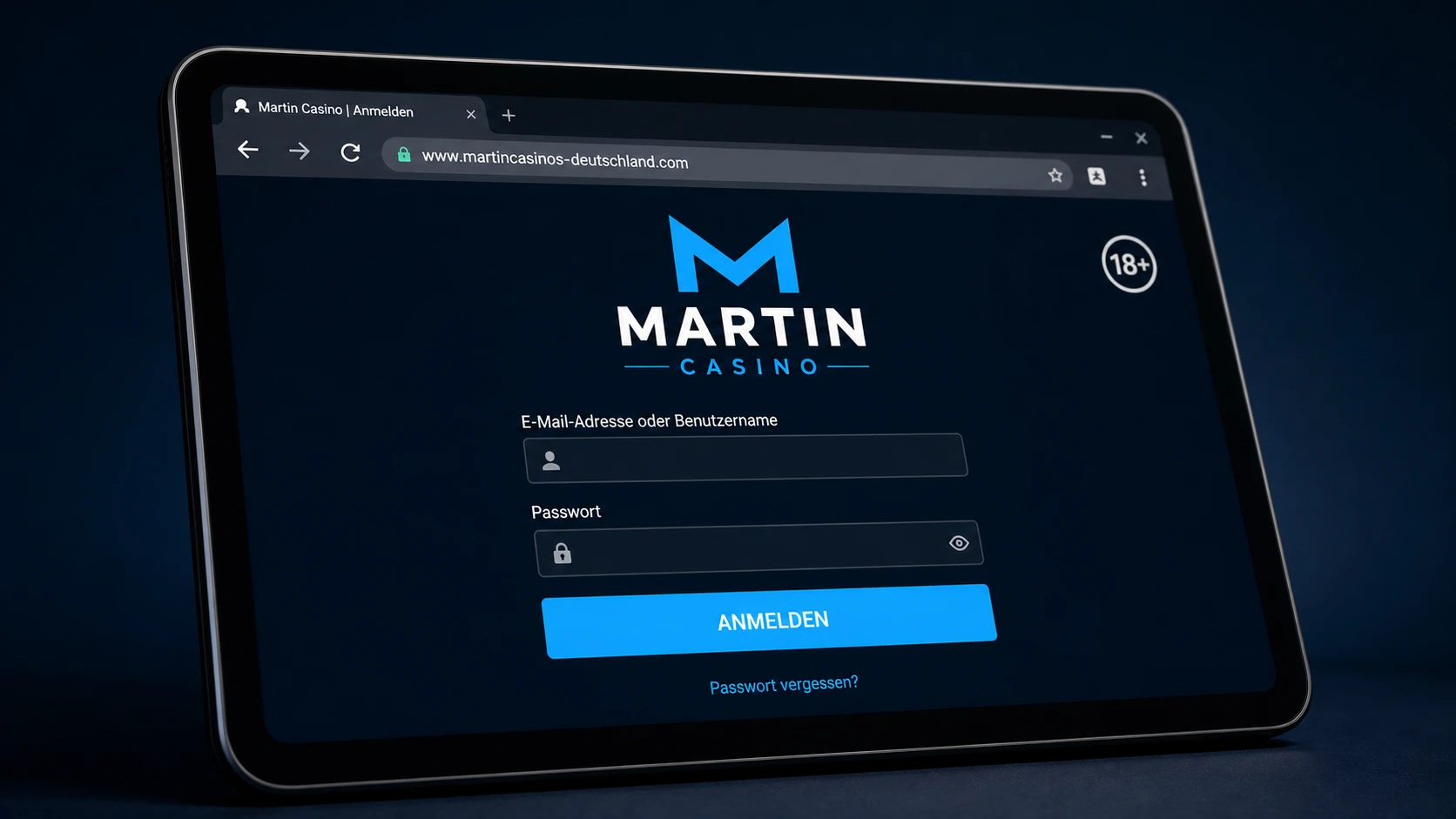 Beim Martin Casino Login anmelden